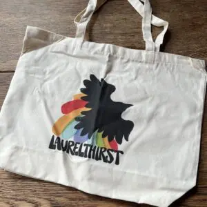 Rainbow Crow Tote Bag | designed by Peter Nevins