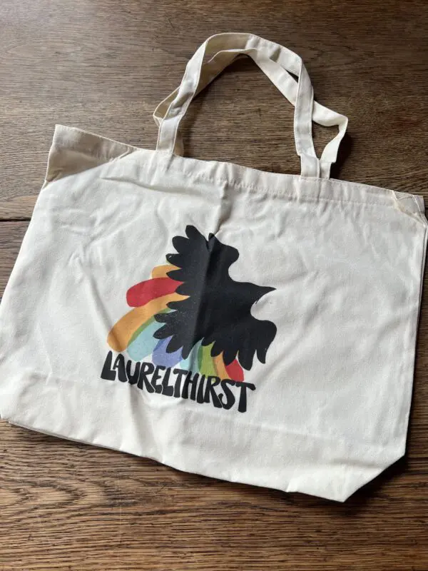 Rainbow Crow Tote Bag | designed by Peter Nevins