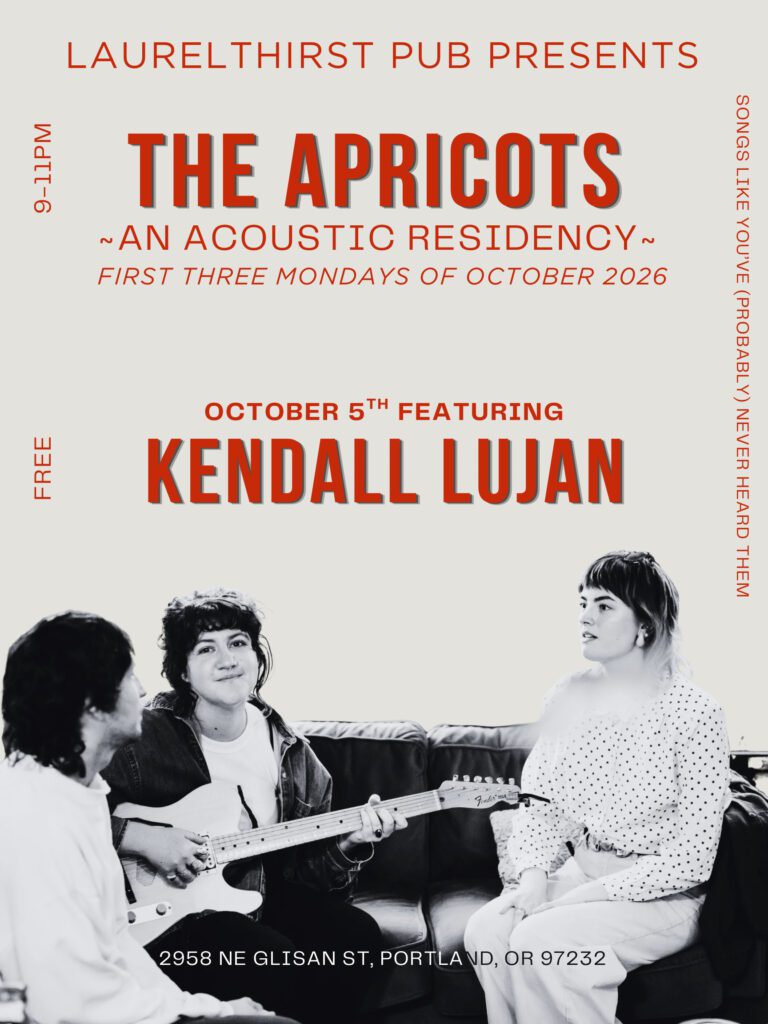 The Apricots [residency!] / Kendall Lujan